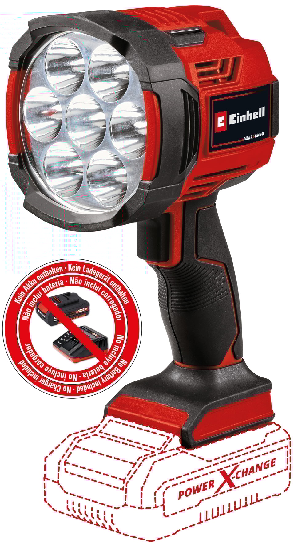 Einhell TE-CL 18/2500 Handlampe LED