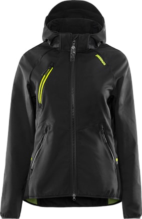 Fristads Funktionell Softshell-Jacka Med Huva Dam 4871 DAM Svart 2XL