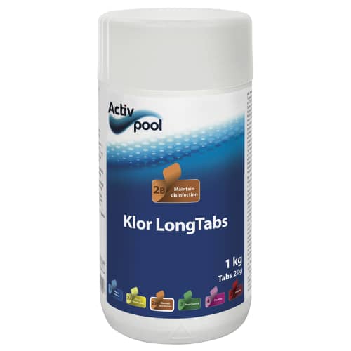 Activ Pool Pool Klor LongTabs 20 gram 1 kg