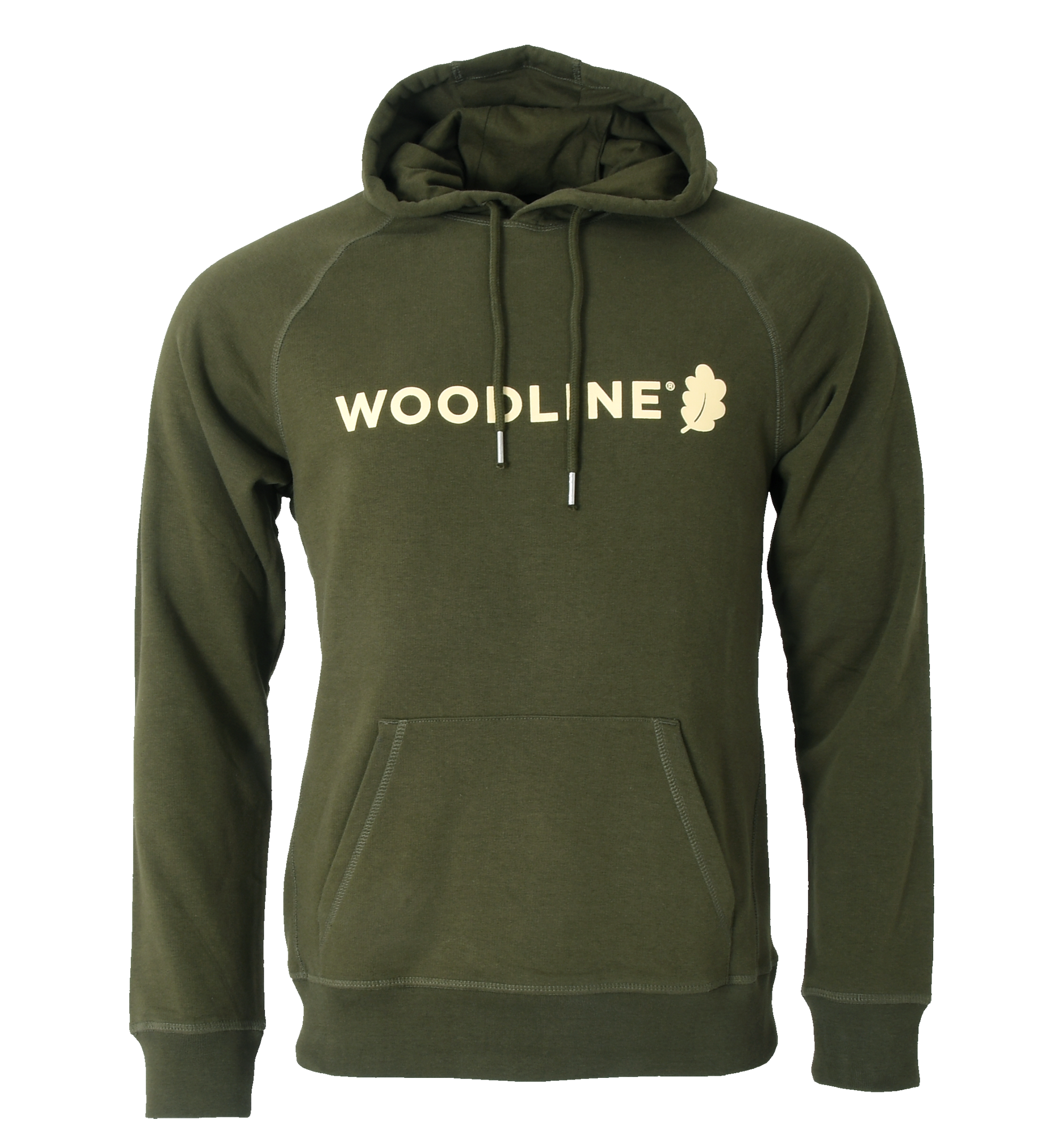 Woodline Hoodie Green 3XL