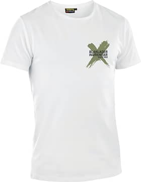Blåkläder 9184-1029 T-shirt Limited 'Blaklader since 1959' Vit 4XL
