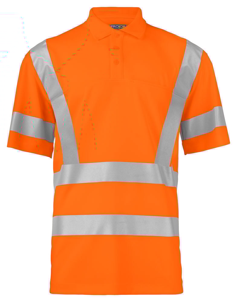 ProJob 6040 Polo Piqué En Iso 20471 Klasse 2/3 - Orange - 4XL