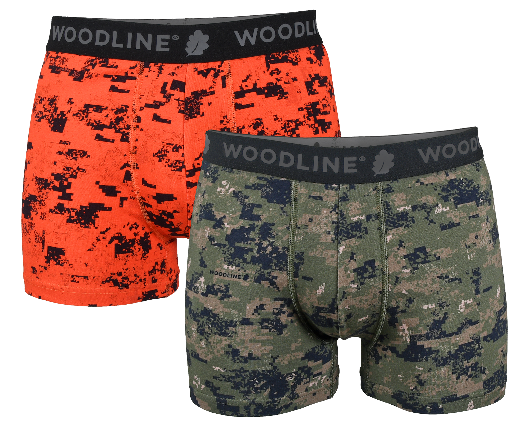 Woodline Boxerkalsong Camo 2-pack 2XL