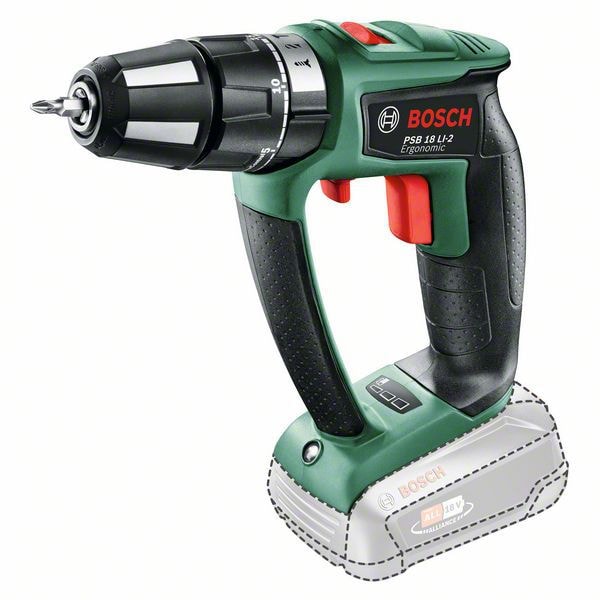 Bosch Slagborrmaskin PSB 18 Li-2 Ergo utan batteri & laddare