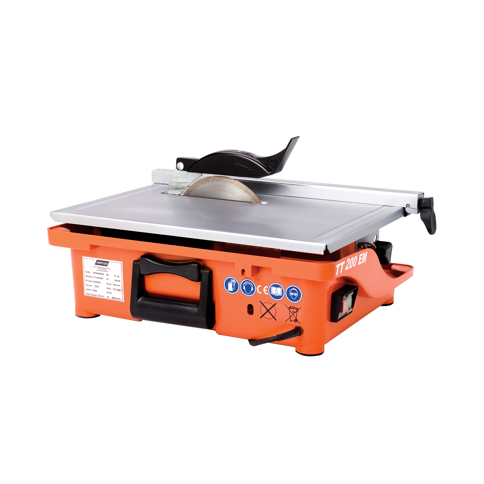 Clipper flisesag TT200 EM 230V/1-fase