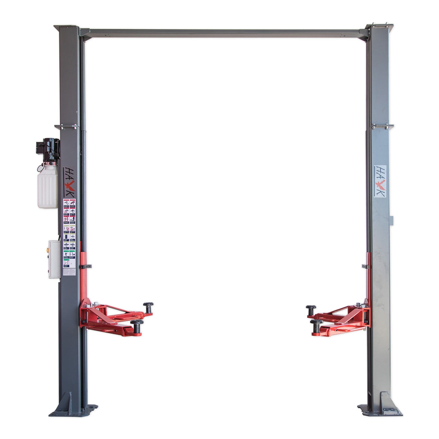 Hawk løftebukk dobbelsøyleløfter 4000 kg uten gulvfeste