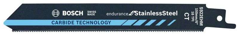 Bosch Puukkosahanterä S 922 EHM Endurance for StainlessSteel