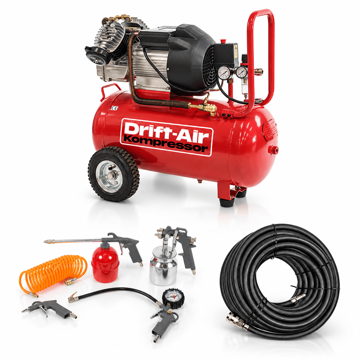 Drift-Air Komplett kompressorpaket för garaget – 50 L