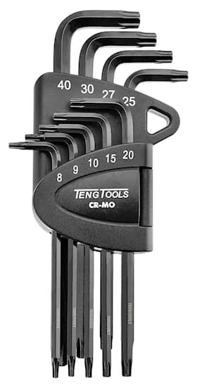 Teng Tools Torxnyckel i sats 1498TPX 9 delar