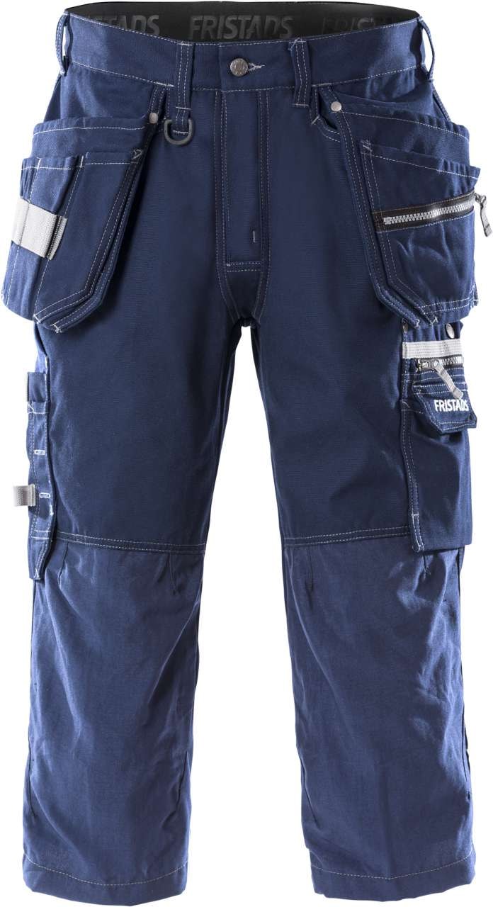 Fristads 3/4 bukser 2124 CYD Mørk Marineblå D120