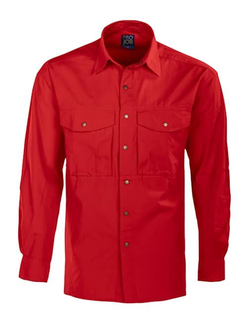 ProJob 5210 Skjorte Rød M