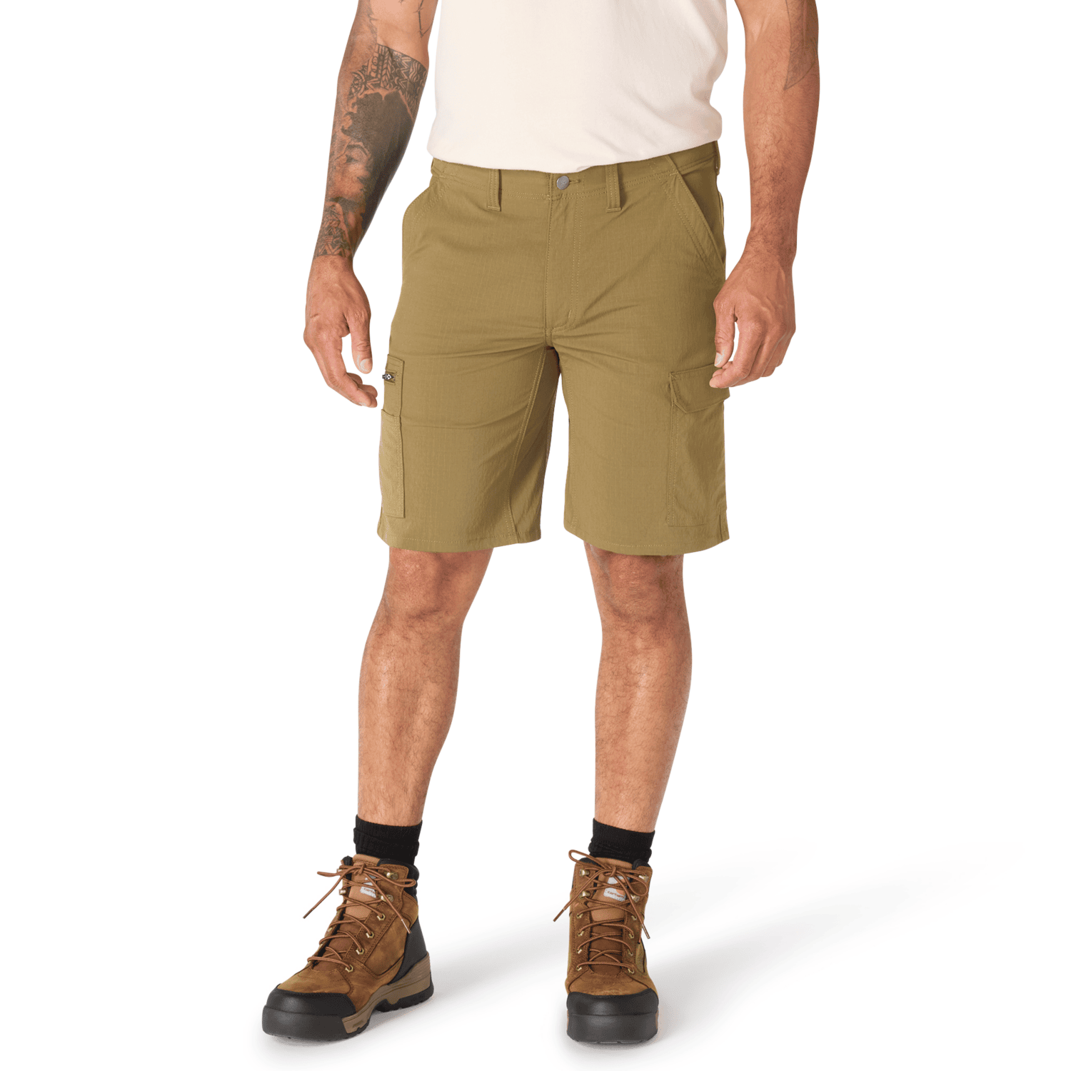 Carhartt Relaxed 10" Carhartt Force™ Ripstop Cargo Shorts Herr Sandstone W42