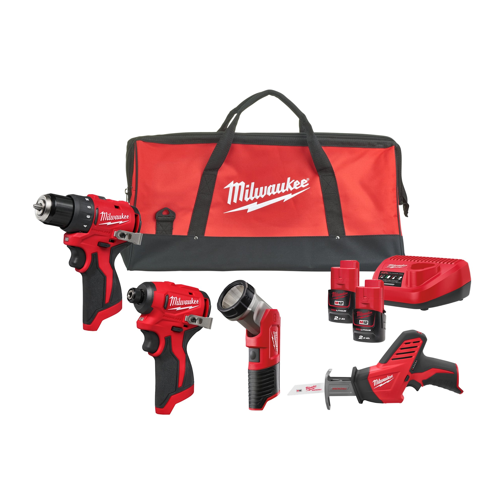 Milwaukee M12 BLPP4A-202B Powerpack