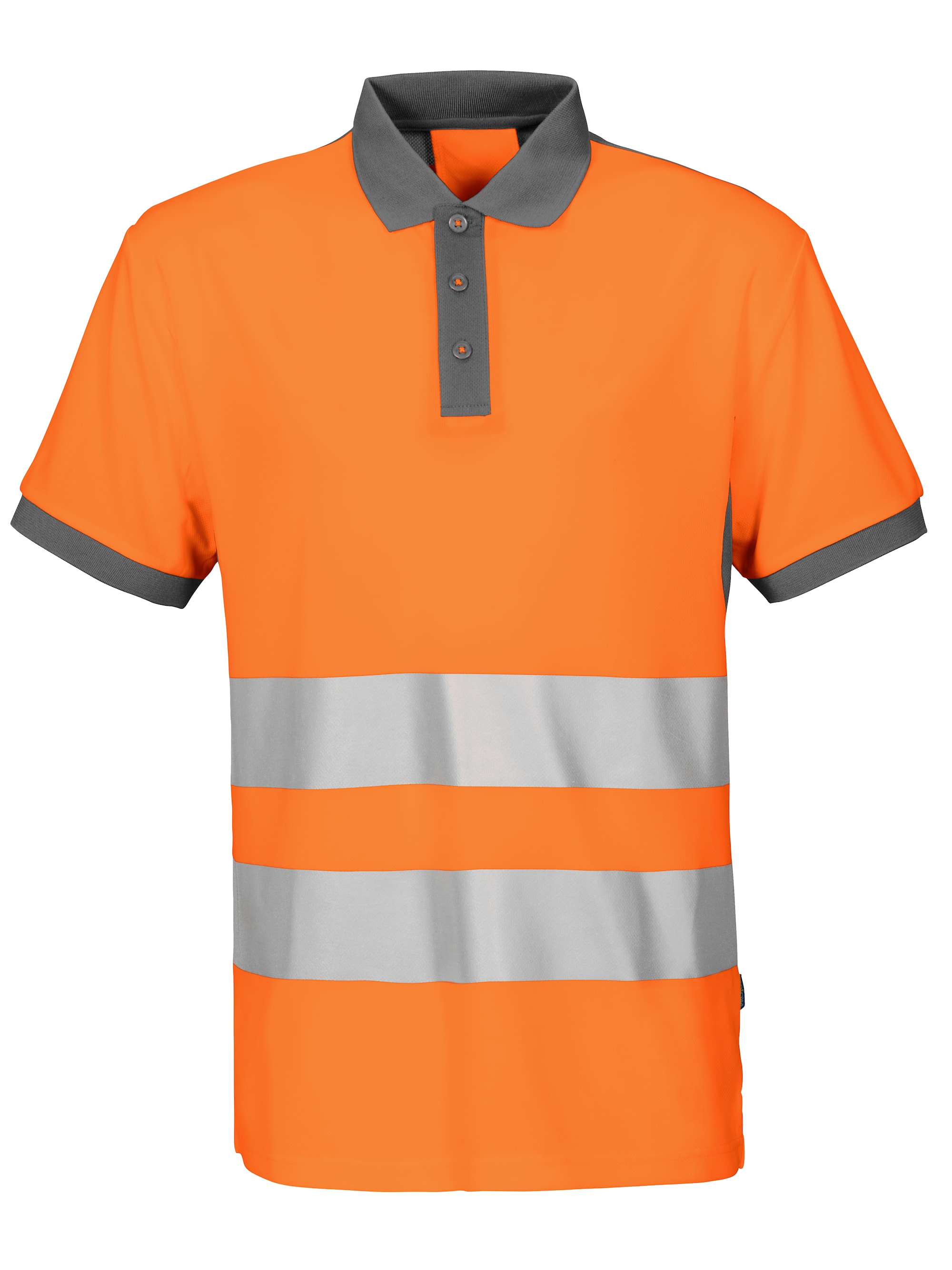 ProJob 6008 Polopiqué En Iso 20471 Klasse 2 - Orange/Grey - XXL