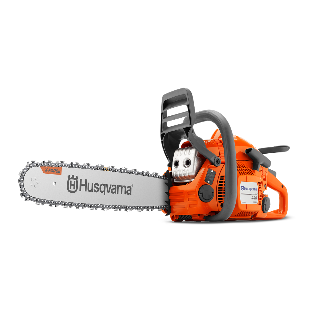 Husqvarna 440e II TrioBrake Moottorisaha Henkselit kaupan päälle!