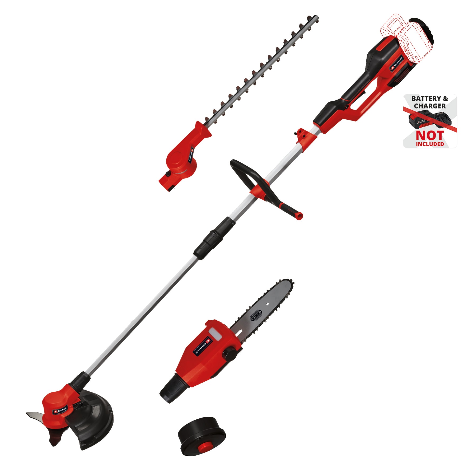 Einhell Multiverktøy 4i1 Solo 18V - GE-LM 36/4in1