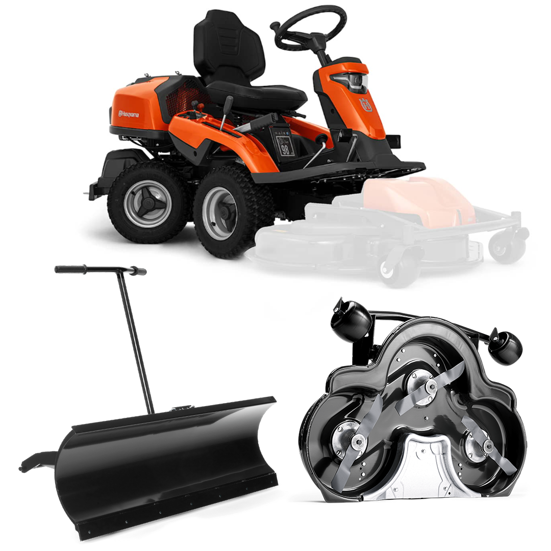 Husqvarna R 316TsX AWD Rider Plogpaket