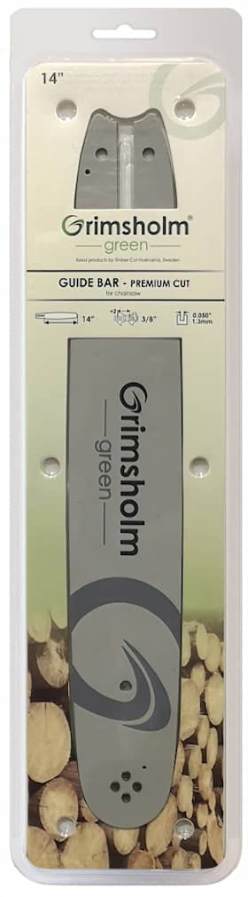 Grimsholm 14" 3/8" 1.3 mm Premium Cut Moottorisahan Terälevy