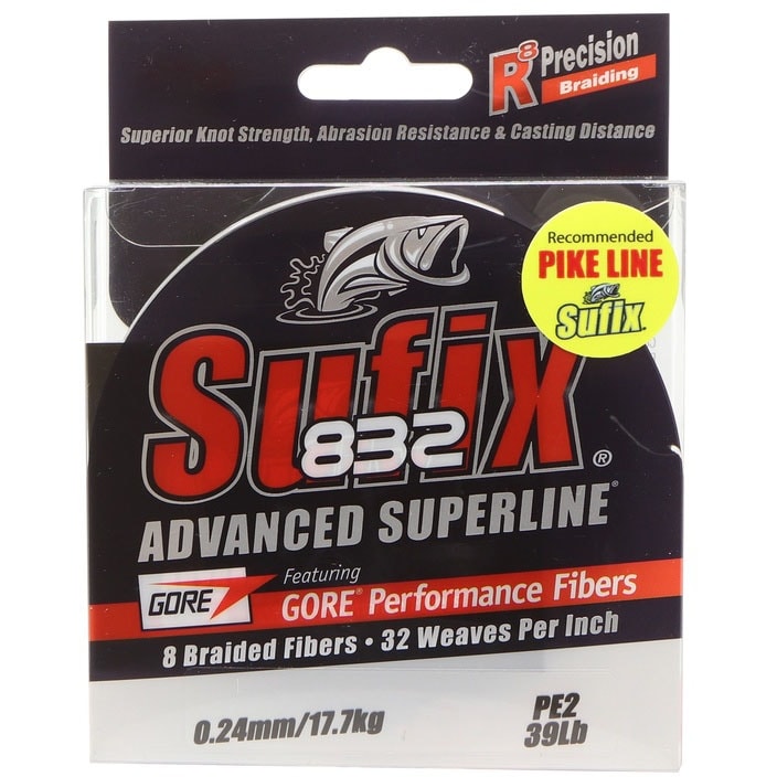 Sufix 832 Braid 0,24 mm 120 m Black Mamba