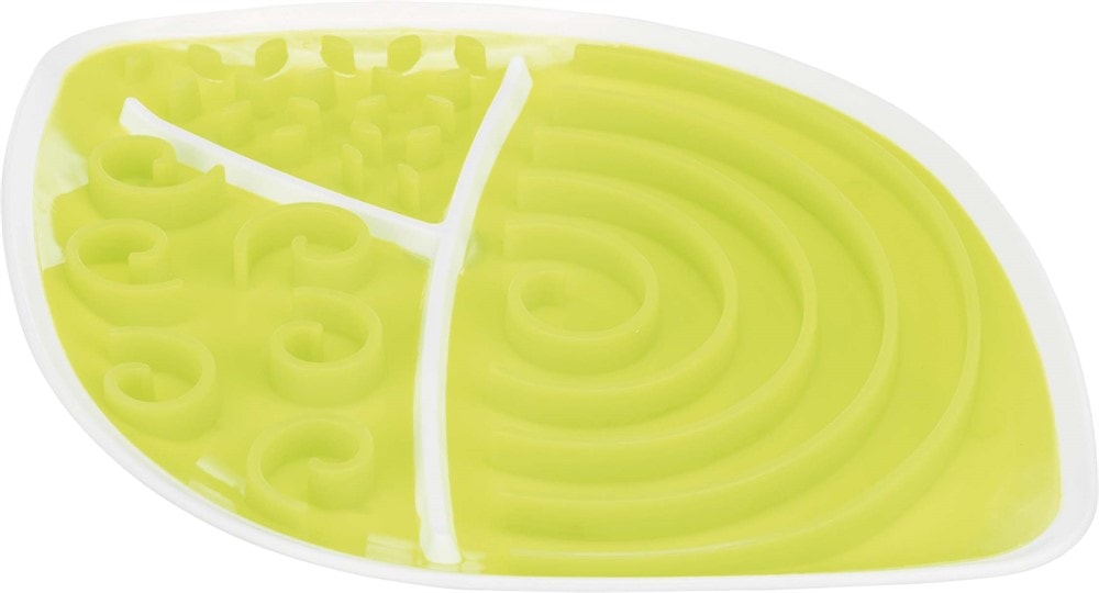 Trixie Lick'n'Snack platta Lövformad TPR/PP 28x21cm