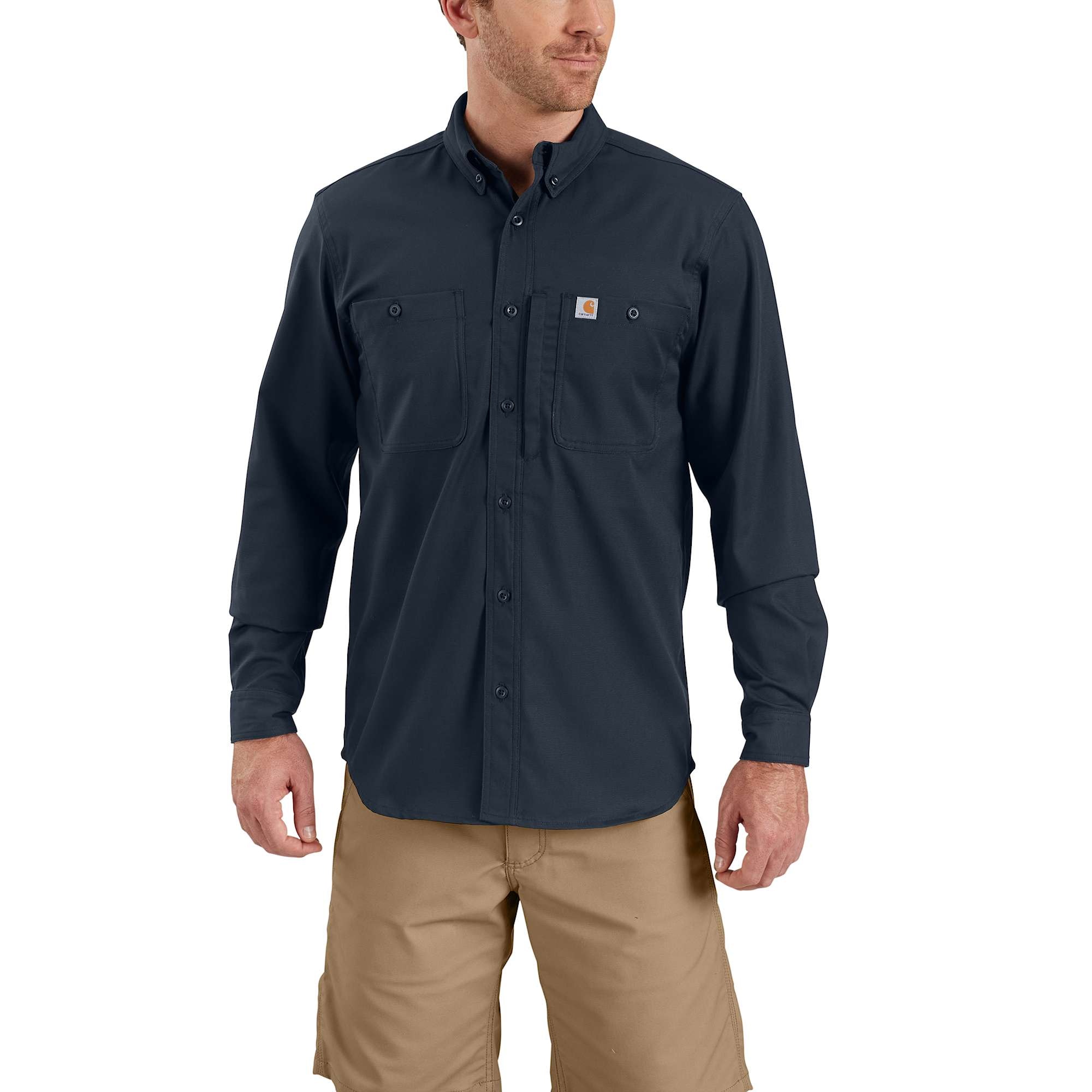 Carhartt Rugged Professional Skjorta Herr Navy XXL