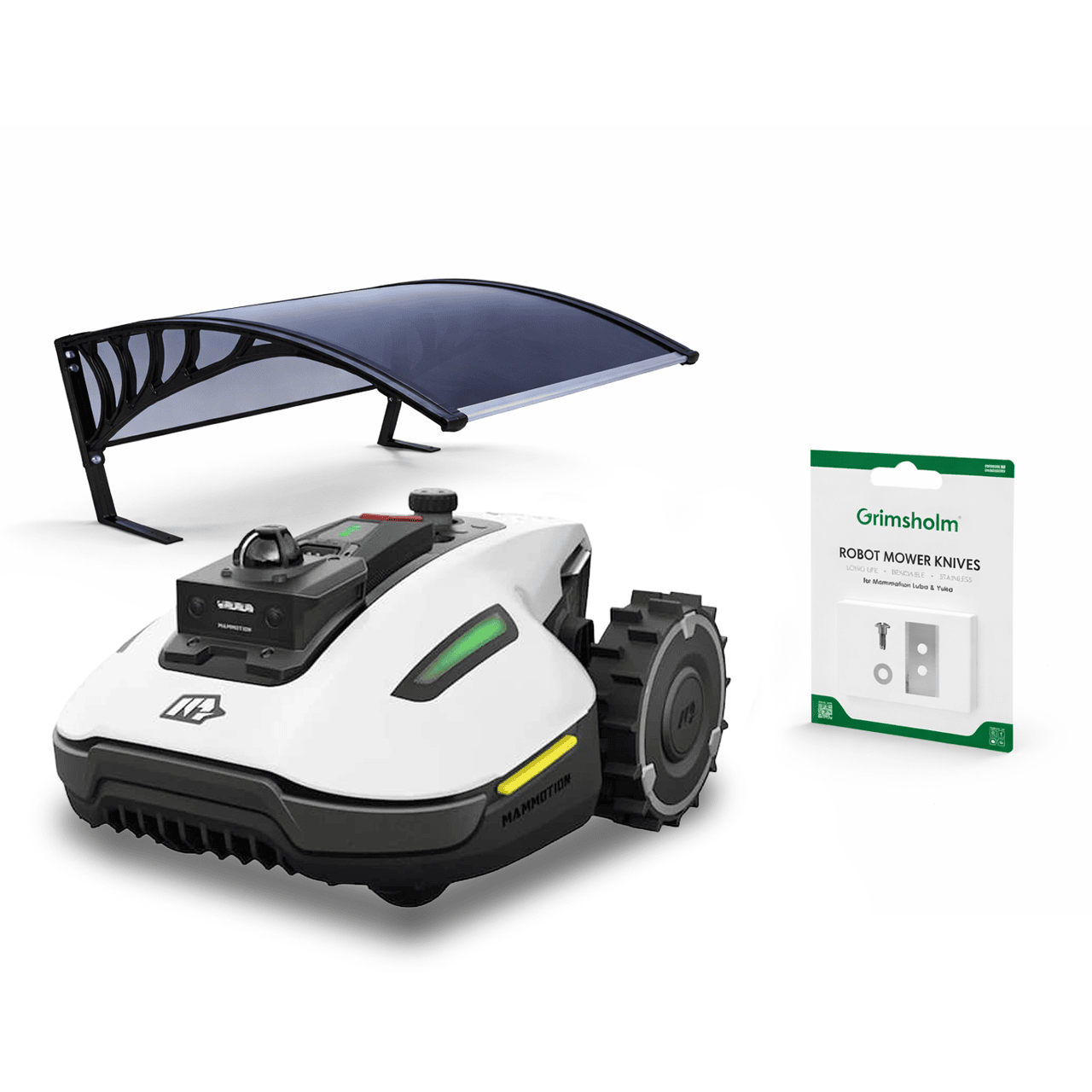 Mammation Yuka 2 mini 1000 robotgressklipper plusspakke