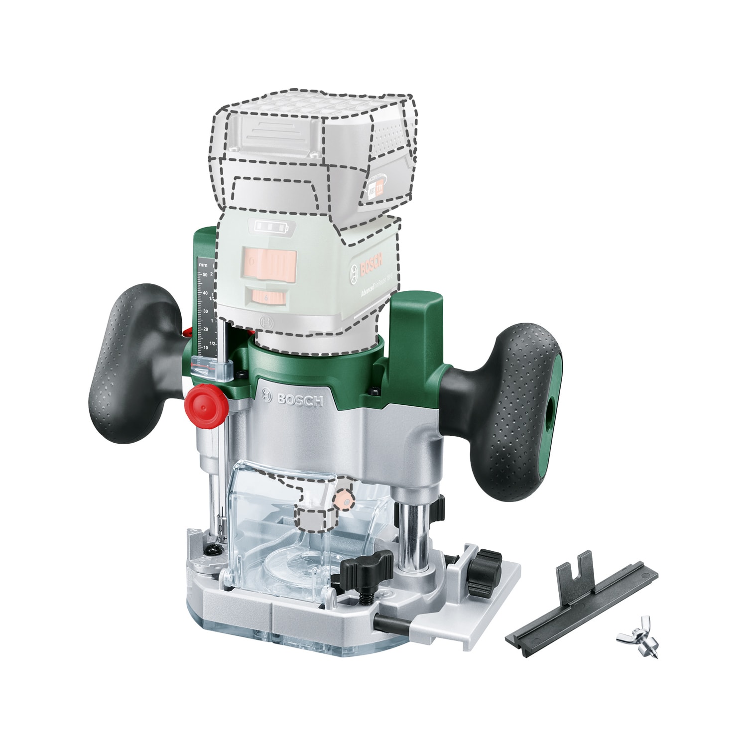 Bosch DIY Upotusyksikkö AdvancedTrimRouter 18V-8:lle