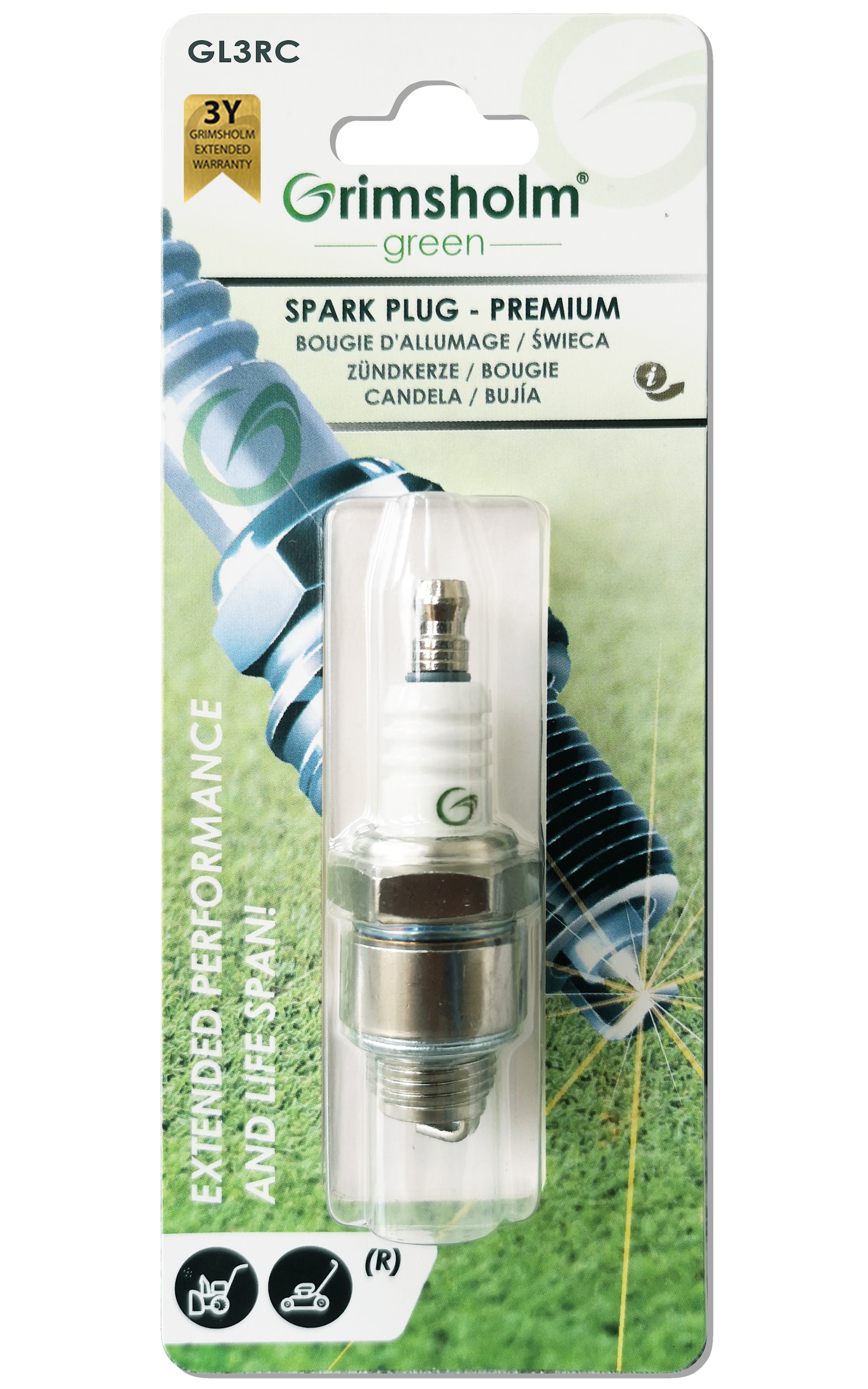 Grimsholm Tändstift GL3RC