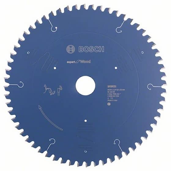 Bosch Rundsavsklinge Expert for Wood 254 x 30 x 2,4 mm, 60
