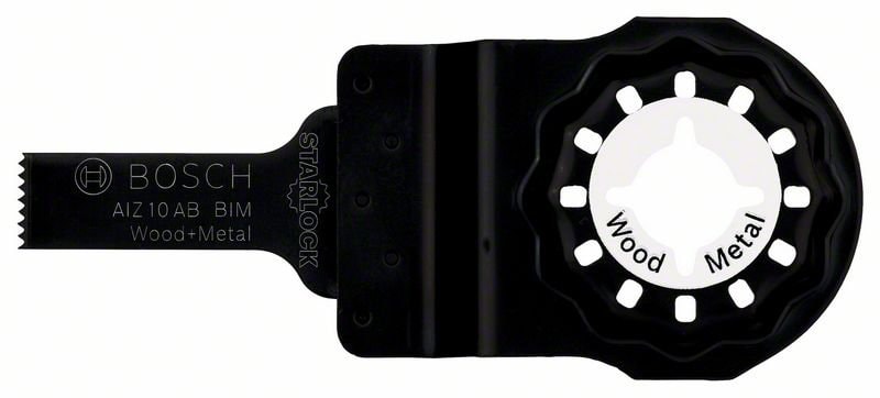 Bosch Sägeblatt AIZ10AB BIM 10x20mm, Holz und Metall
