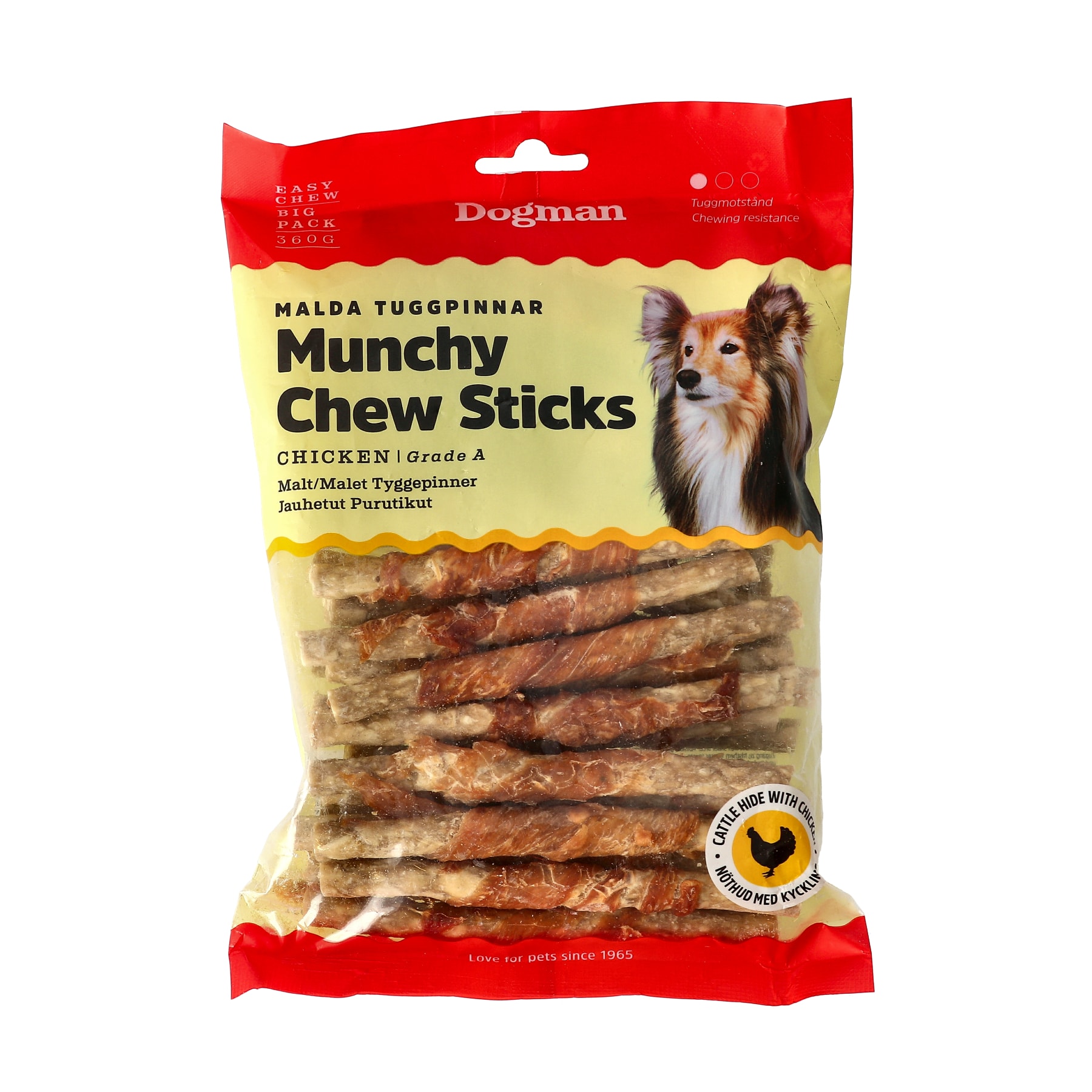 Tuggpinnar Malda med Kyckling 30-pack 12,5cm