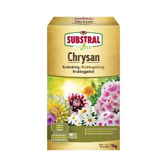 Substral Chrysan puutarhalannoite jauhotettu 1 kg