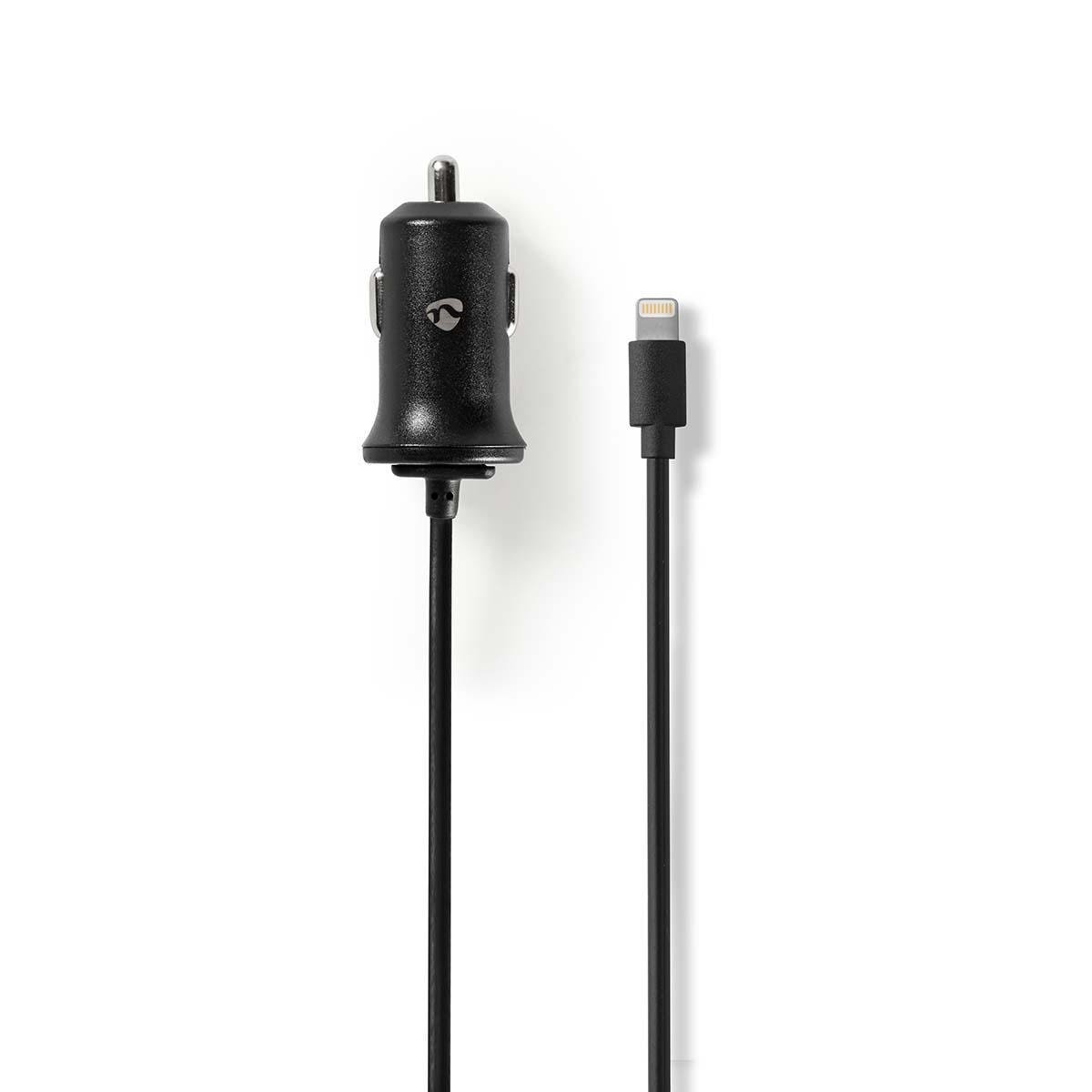 Nedis Biloplader/Fast kabel Apple Lightning