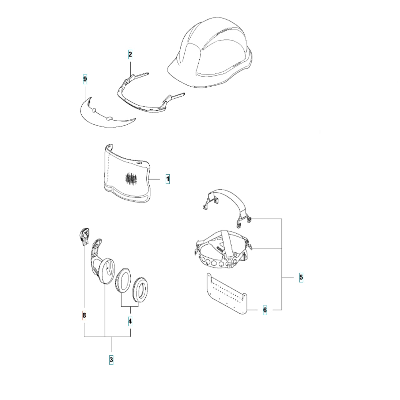 Solskärm För Visir