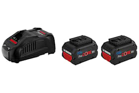 Bosch Batteri & snabbladdare startpaket ProCore 18V med 2st 5,5Ah & GAL 1880 CV