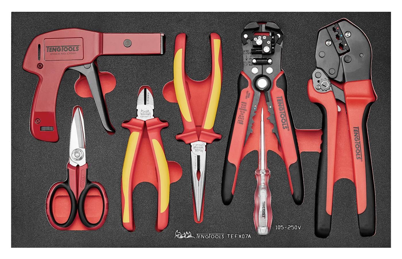 Teng Tools Værktøjssæt TEFX07A