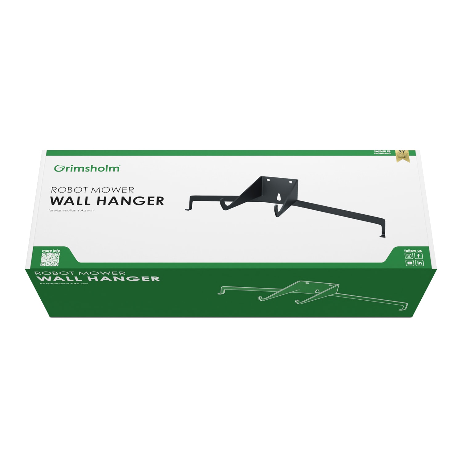 Grimsholm Wandhalterung für Mammotion Yuka Mini