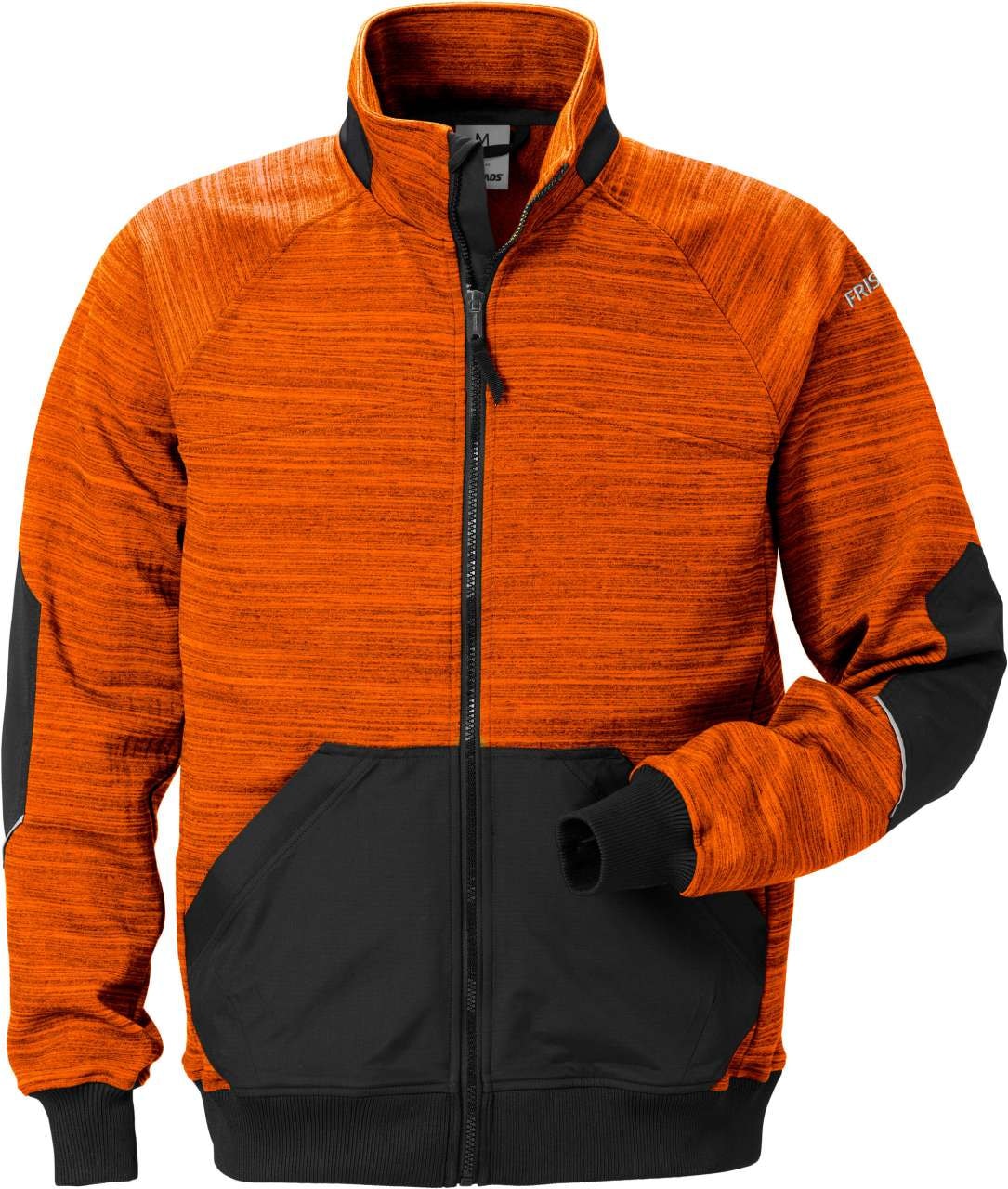 Fristads Sweatshirtjacka 7052 SMP Grå/Svart S