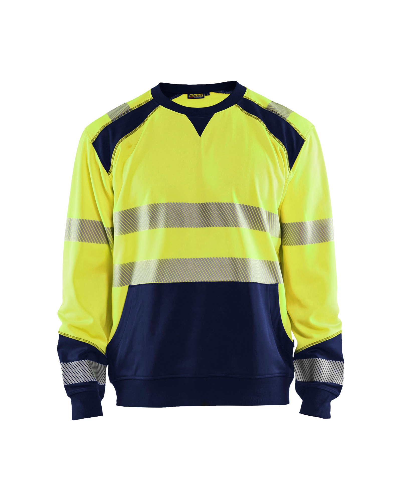 Blåkläder High Vis Sweatshirt High Vis Rot/Schwarz - XXXL