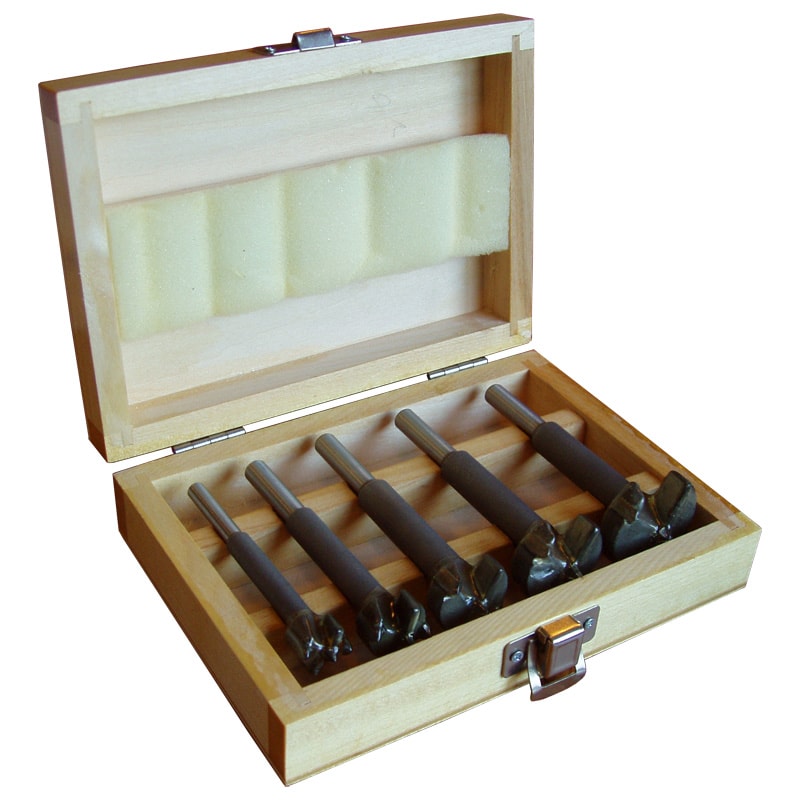 Duab kvistborsett 5 deler