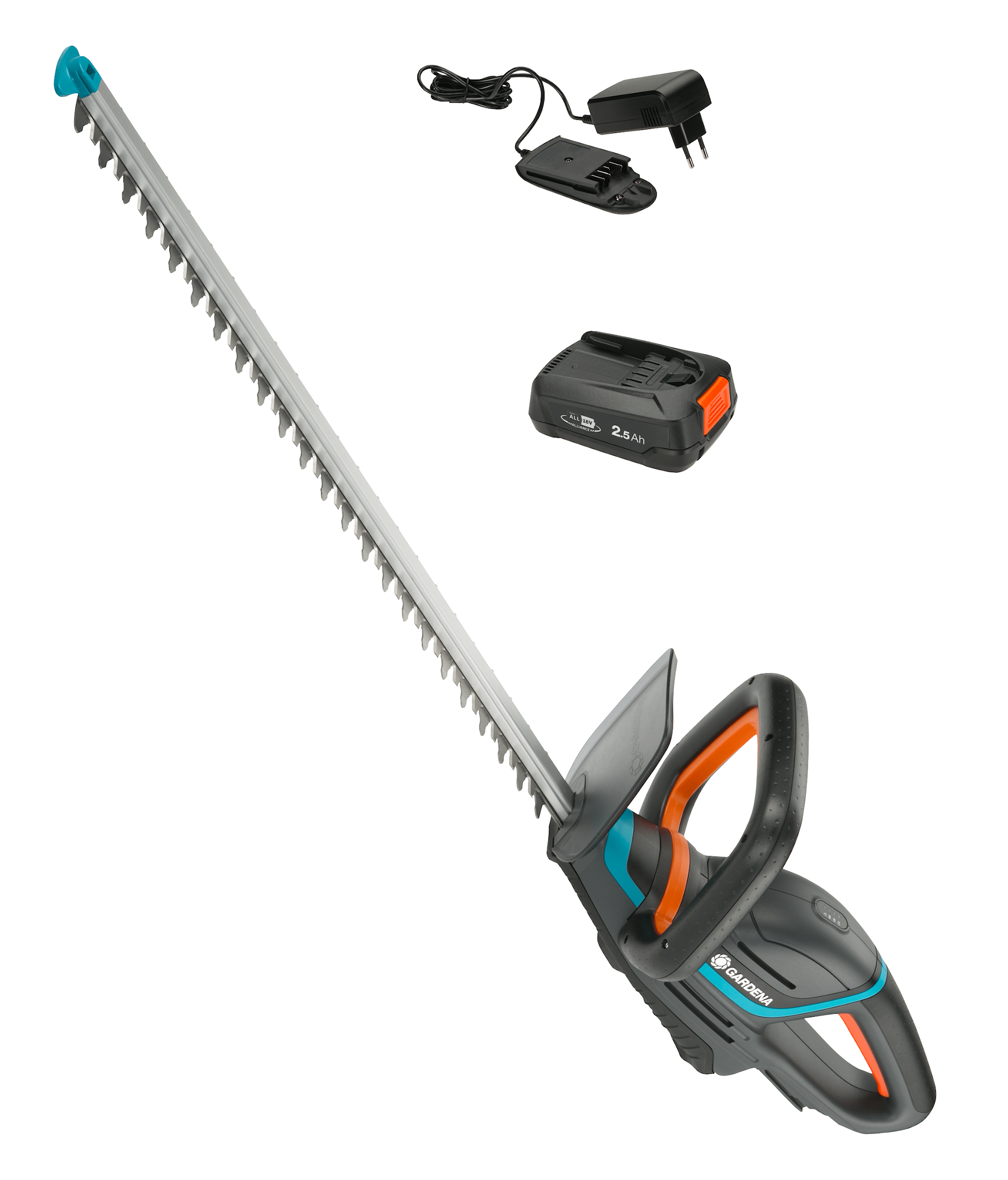 Gardena Batteri Hækkeklipper Comfortcut 60 / 18V P4A Komplet Sæt Inkl. Batteri & lader