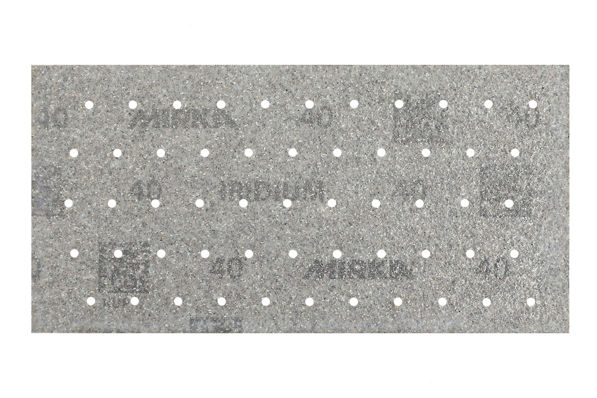 Mirka Slippapper Iridium 115x230mm Grip 55H 80 Grå 50-pack