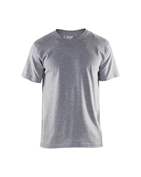 Blåkläder 3325-1043 T-Shirt 5-pack Gråmelerad 4XL