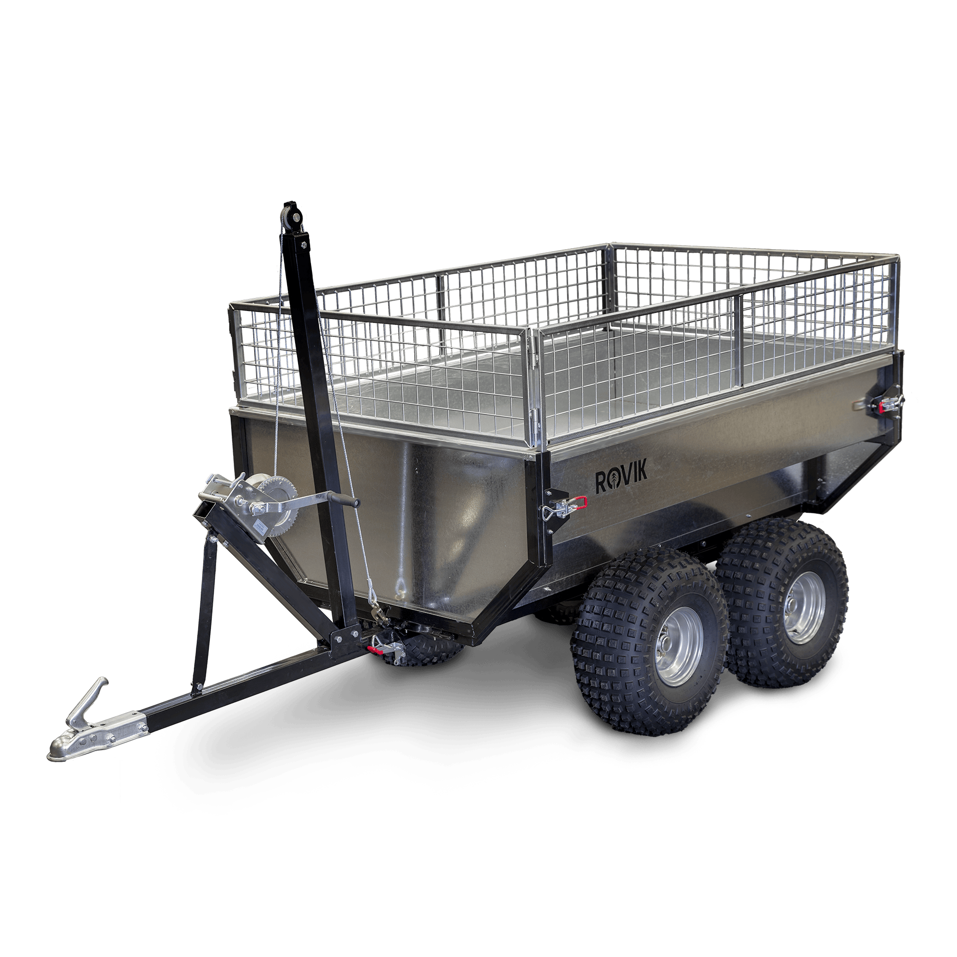 Rovik 800 ATV-trailer med spil