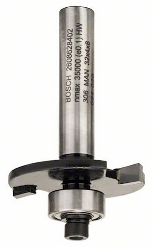 Bosch Skivenotfres, 8 mm, D1 32 mm, L 4 mm, G 51 mm