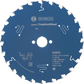 Bosch sagblad Expert Construct 160x20x2m 24T