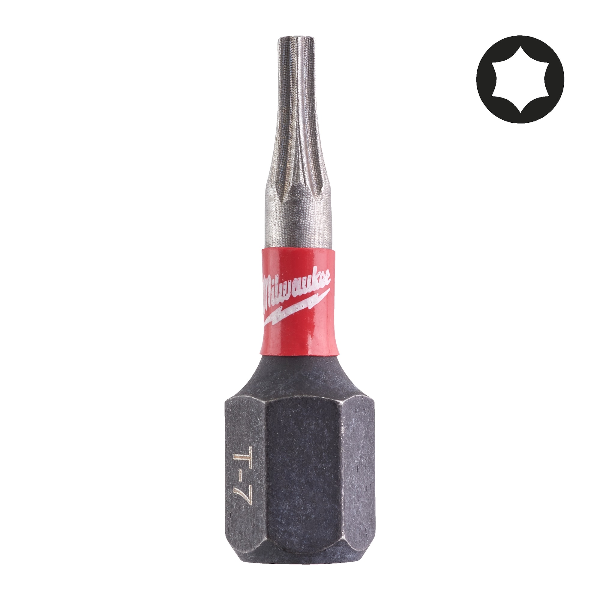 Milwaukee Bits TX7 Shockwave 25 mm 2-pack