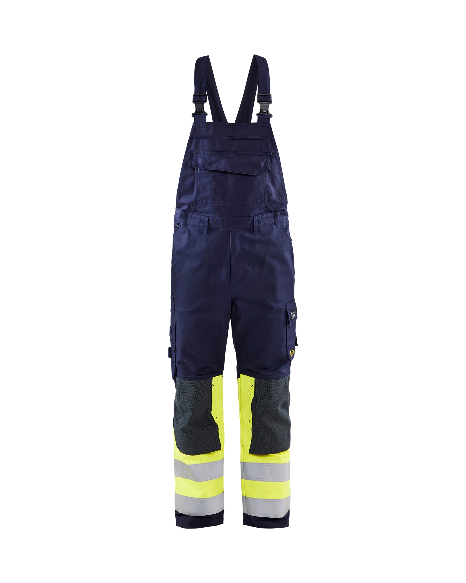 Blåkläder Multinorm Latzhose Klasse 1 Marineblau/ High Vis Gelb - D96