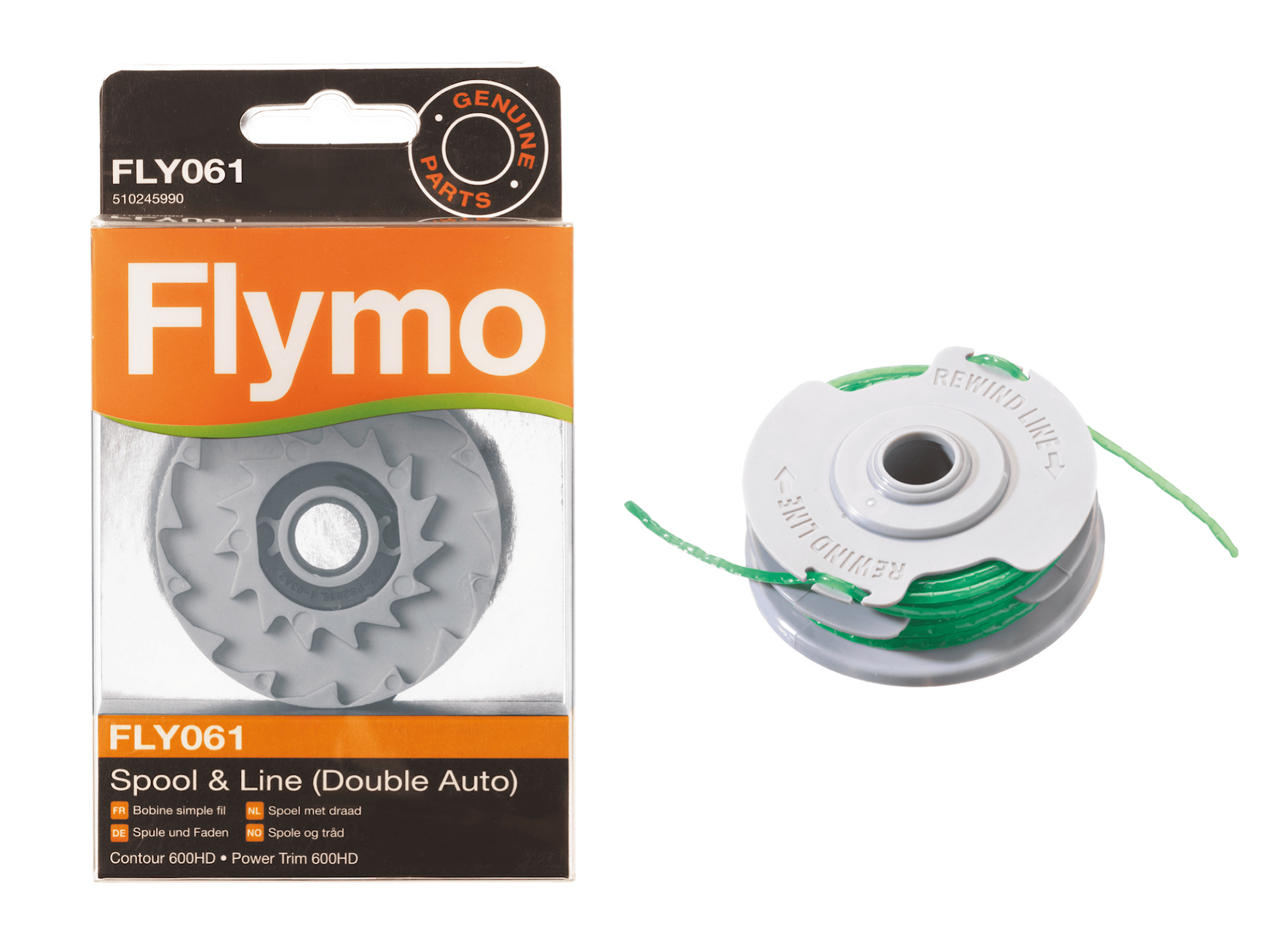 Flymo Trådespole med Lina