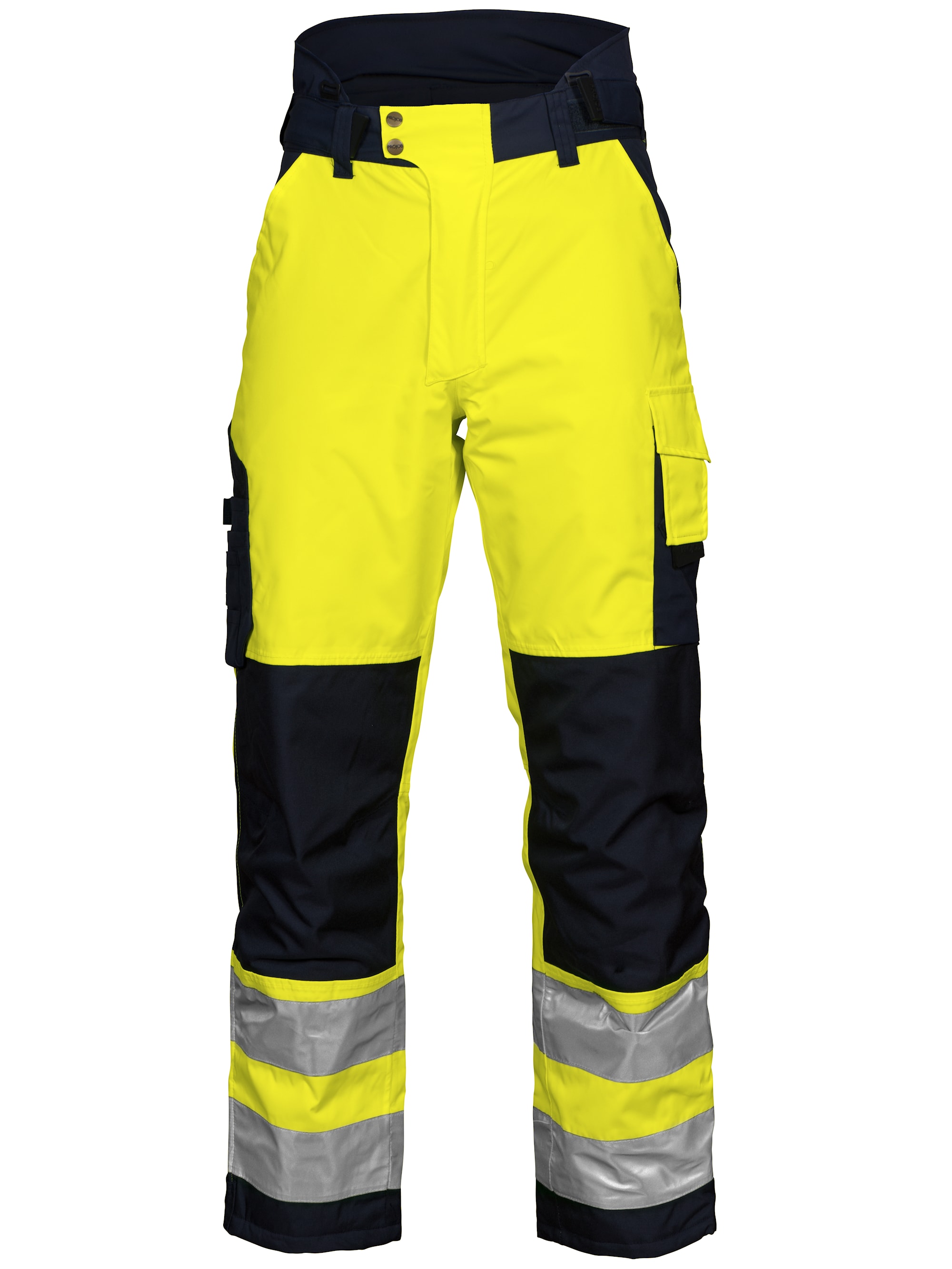 ProJob 6514 Vinterbukse En Iso 20471 Kl 2 - Yellow/Navy - C60